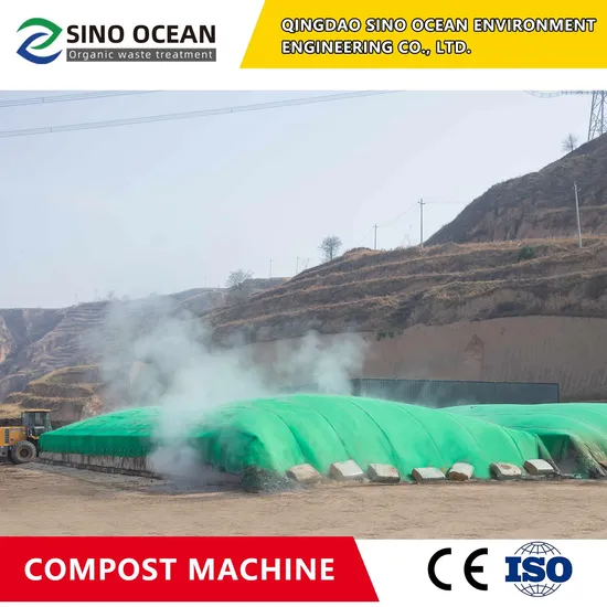 Full-Organic Fertilizer Tower Latest Version High-Quantity Farm Waste Animals Manure Compost Machine
