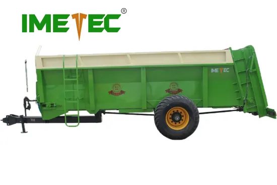 Customizable Farmyard Manure Cow Dung 8m3 Solid Manure Spreader Organic Fertilizer Spreader