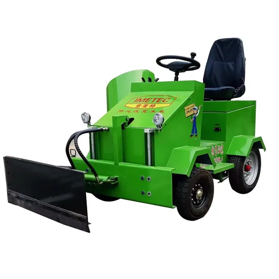 Electric Cow Feed Pusher Dairy Farm Equipment Cattle Machine for Livestock Farm