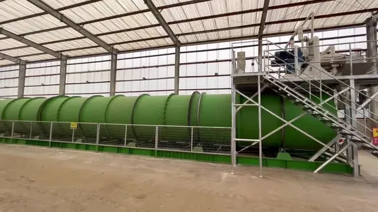 Animal Husbandary Farm Machinery Cow Manure Bedding Material Recycling System