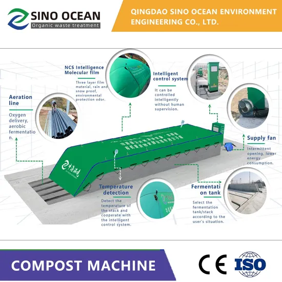 Cheap Disposal Organic Food Waste to Fertilizer Compost Machine Cow Equipment Agricultural Machinery
