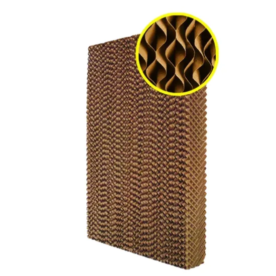 Brown Color Cooling Pad System & Poultry Equipment