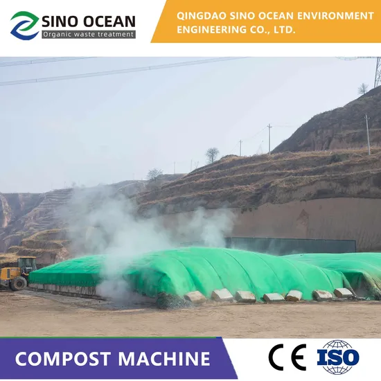 Crawly Type Compost Machine for Food Waste and Livestock Manure Agricultural Machinery