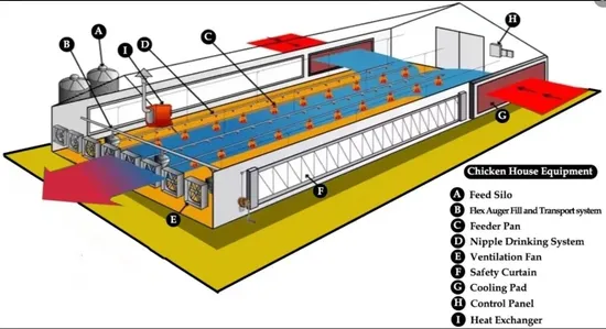 Fully Automatic Feeding Line System Pan Feeder Nipple Drinker Poultry Farming Equipment for Broiler Chicken Products