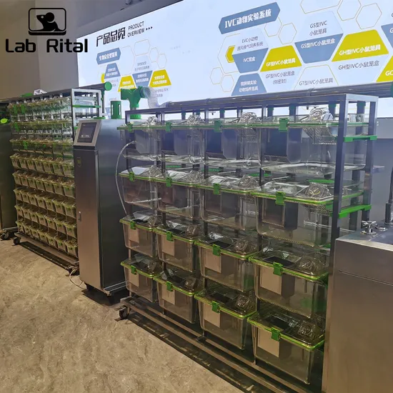 Ivc System Rats Breeding Cage Laboratory Mouse Cages Individually Ventilated Cage for Lab