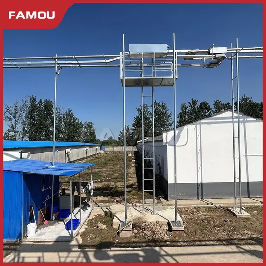 Famou Poultry Equipment 102mm Automatic Chain Feeding System Used in Poultry Pan Feeding System