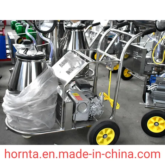 High Quality Electric Piston Milking Machine for Farm Cows