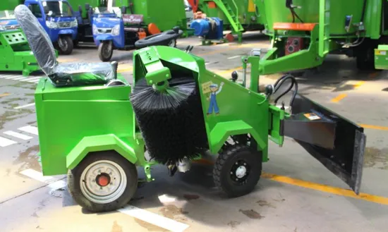48V Feed Silage Pusher for Cow Farm Easy to Operate