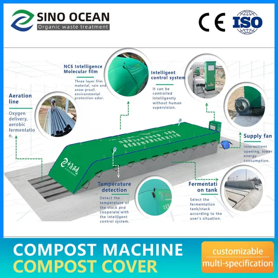 Advanced Compost Machine, Livestock Machinery for Chicken Manure Fermentation Process
