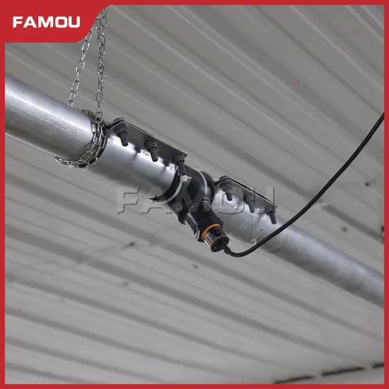 Famou Pig Farm Equipment 60mm Female Chain Feeder System Used in Vacuum Feeding System