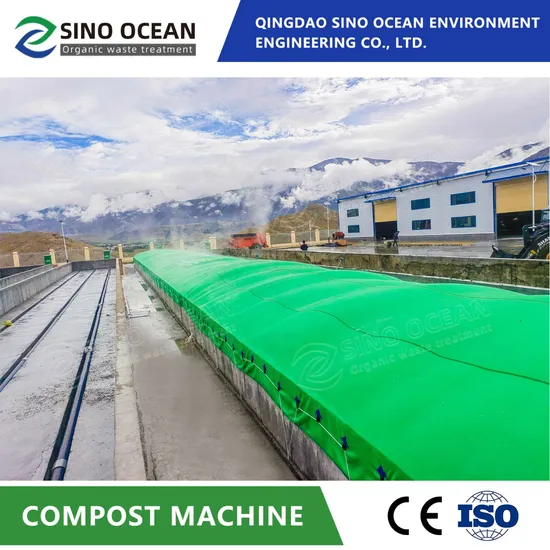 Food Waste Composter Famous Brand Bolong Equipment Pig Manure Compost Machine for Sale
