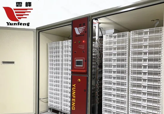 YFDF-192SL Full Automatic Eggs Incubators  Chicken Duck Goose Bird Egg Incubators For Sale with large scale 19200 CE certified