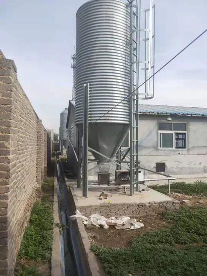 Poultry Farm Equipment Swine House Food Storage Tower Silo