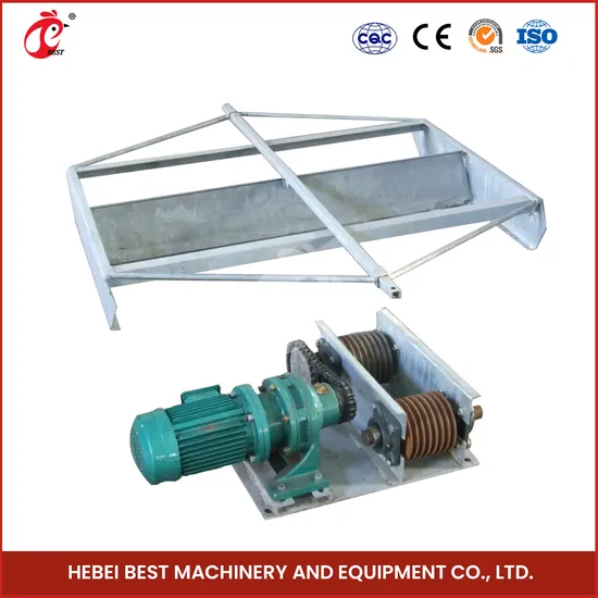 Bestchickencage China Automatic Scraper Manure Cleaning System - Farm Factory Custom Stainless Steel Material Poultry Automatic Manure Scraper Removal Machine