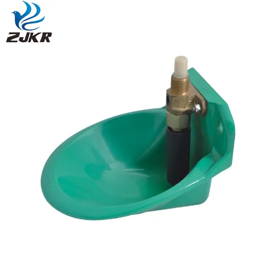 1.2L Brass Value Systems Auto Plastic Feeding Pig Drinking Bowl for Animals