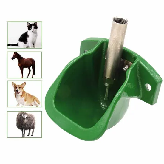 Livestock Sheep Iron Green Water Bowls