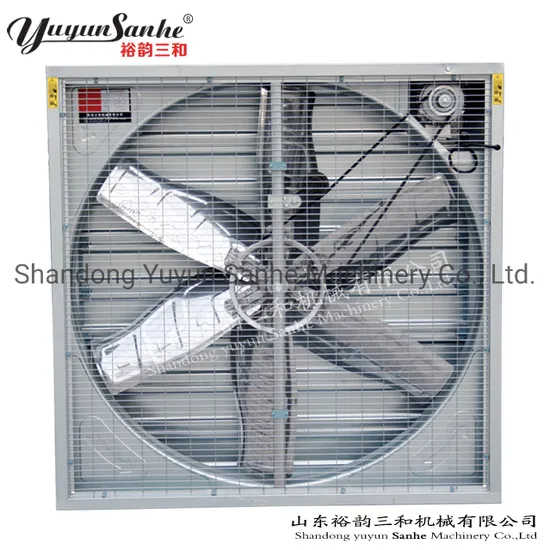 Yuyun Sanhe Heavy Duty Drop Hammer Ventilation Exhaust Fan AC Axial Flow Fans for Poultry House Farm Shed Poultry Farming Livestock Equipment