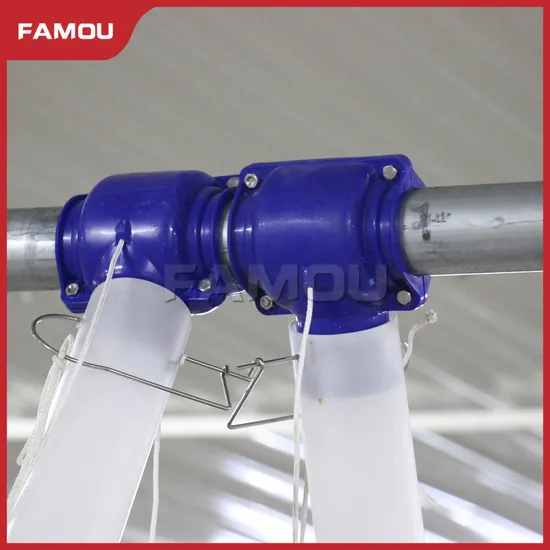 Famou Poultry Farm Equipment 350 Kg Weight Poultry Pan Auger Feeding System for Main Feeding System