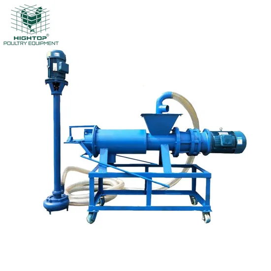 Agricultural Equipment Screw Press Cow Manure Dewatering Solid Liquid Separator Machine