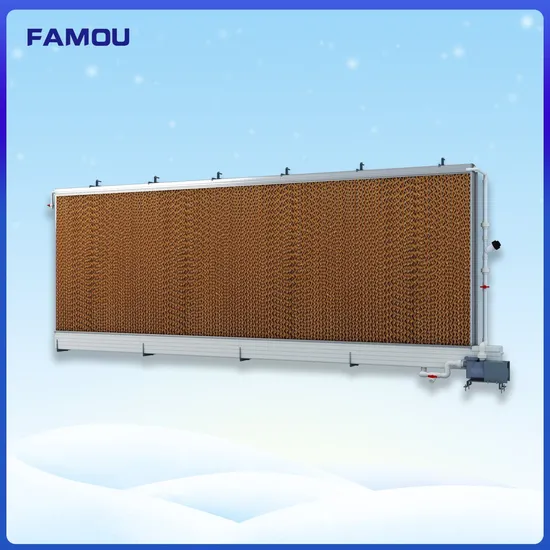 PVC Frame Livestock Cooling Pad for Poultry Farm Climate Control