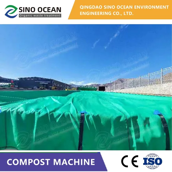 Industrial Food Waste Composting Machine 1000kg Compost Fertilizer Making Machine