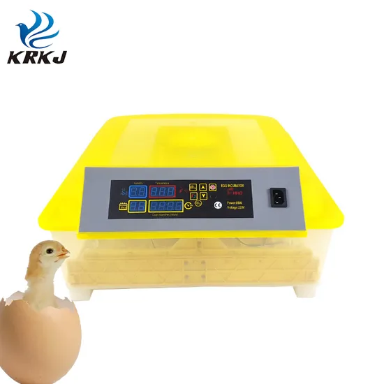 Digital Display Screen Auto Turning Tray 96 Egg Incubator with Brooder Automatic for Bird Poultry