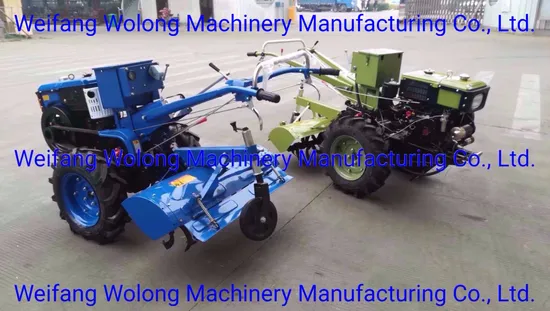 10HP Power Tiller with Implements for transportation Tilling Irrigation