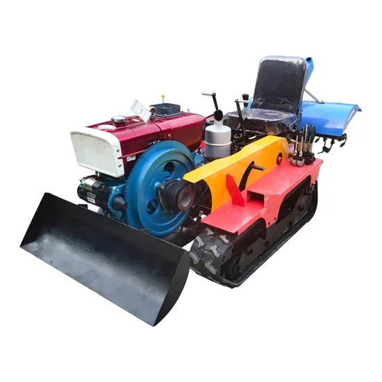 Multi Function Agricultural Machinery Equipment Crawler Rotary Tiller Cheap Farm Tractors 35 Horsepower Walking Tractor