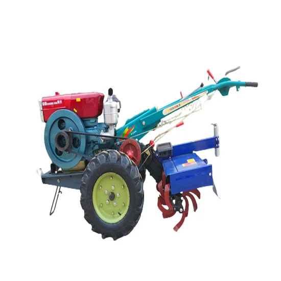 Diesel Engine Mini Tractor Farming Agricultural Multi Functional Power Tiller 8HP 15 HP Walking Tractor