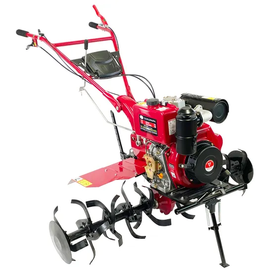 Agricultural Machine Hand-Held Mini Cultivator Rotary Tiller
