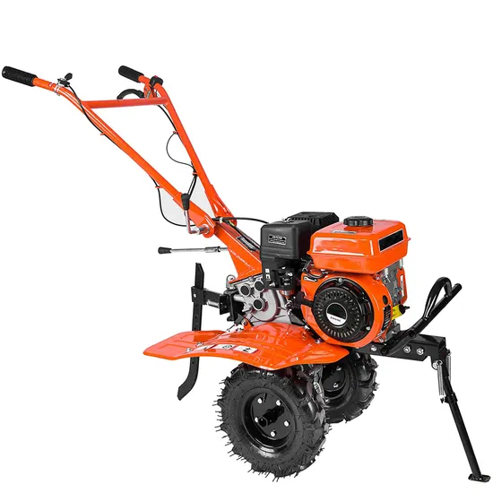 Professional 4 Stroke 170f Gasoline Petrol Micro Tiller Rotary Cultivator