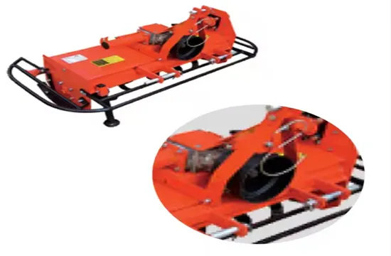 High Quality Rear Mounted Traction Rotary Cultivator Chain Drive Rotary Hoes for Farm
