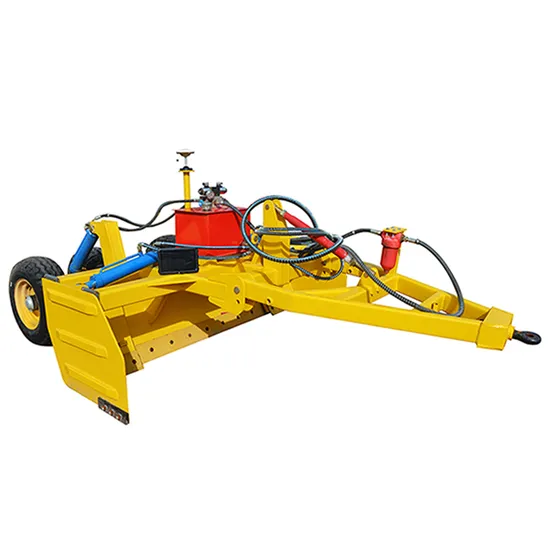 Iron Frame High Efficient Agricultural Tractor Trailer Menage Grader Laser Control Land Scraper Land Leveller
