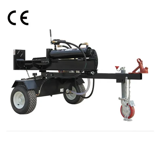 Electric Safety Mathes Chipper 40 Ton Chopping Tools Wedge Hydraulic Control Valve Lifan Power 34 Ton Kinetic Log Wood Splitter