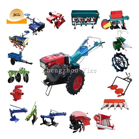 Farm Multi Purpose Diesel Cultivators Mini Hand Tractors Small Tiller Walking Tractor for Sale