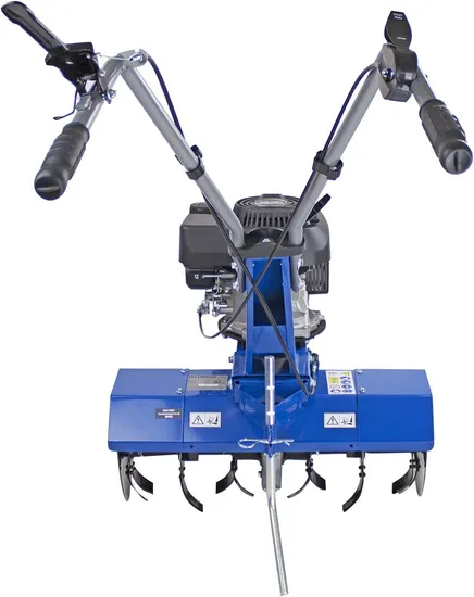 150cc Tiller Cultivator Petrol Rototiller Garden Soil Turner 24 Blades