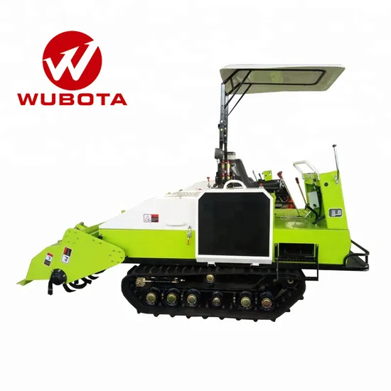 Wubota Machinery Paddy Water Field Use Crawler Rubber Track Cultivator for Sale in Myanmar