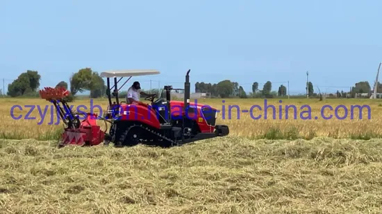 50HP/60HP/70HP/80HP/90HP/100HP Rubber Crawler Tractor with Ditching Machine