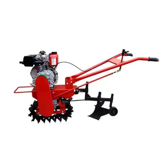 Walk Behind Gasoline 170f 177f Mini Cultivator Compact Tiller