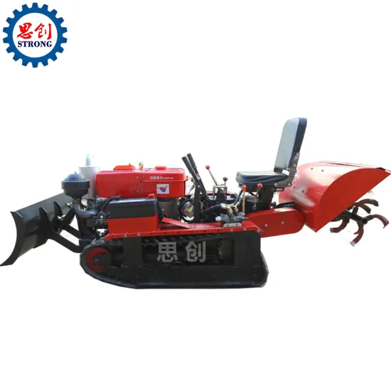 16HP Micro Diesel Tiller Cultivator Agriculture Farm Equipment