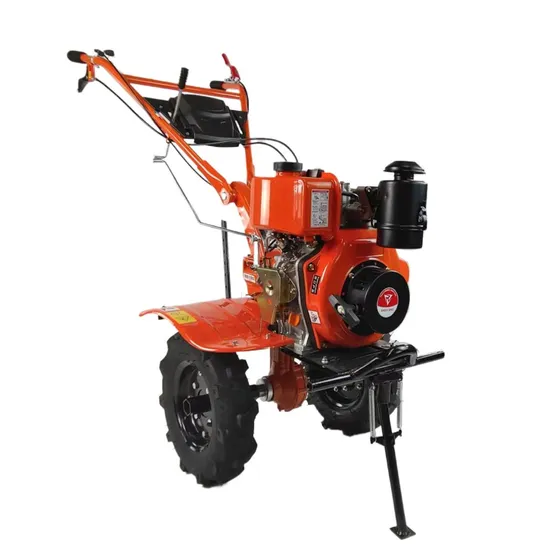 Rotary Walking Mini Tiller Machine Cultivator Diesel Power Tiller Drive Garden Tiller