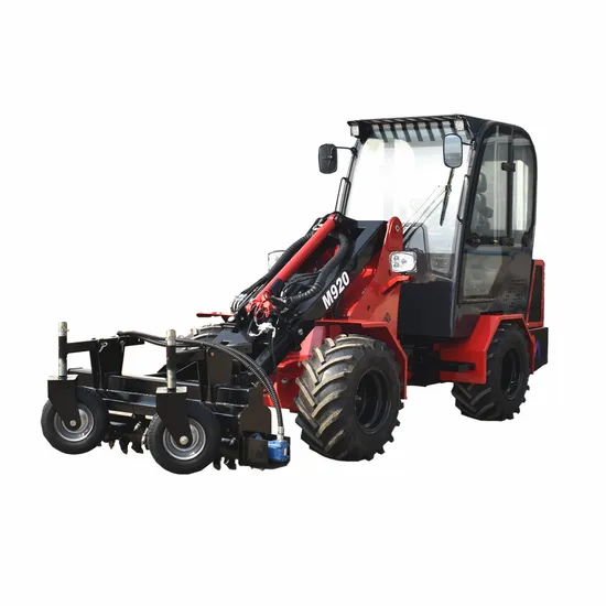 Garden Tools Tractor Attachment Hydraulic Power Rake with Teeth
