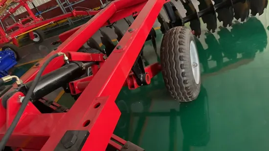 Offset Heavy Harrow, Effectively Loose Soil