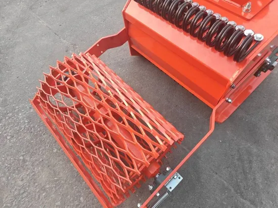 Mini Excavator Ratory Tiller Cultivator with Stone Burier