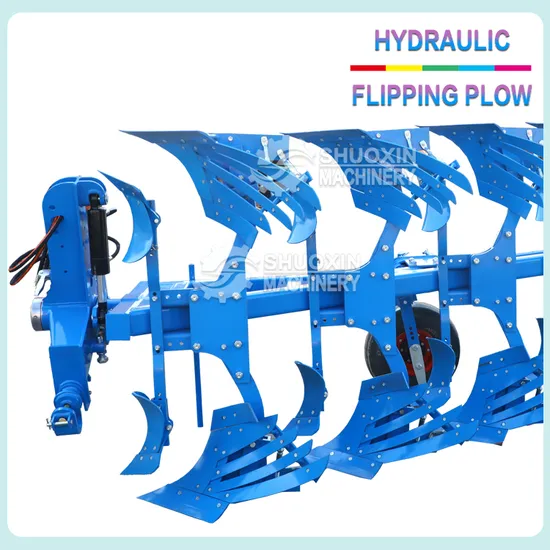 Agricultural Equipment 3-6 Furrow Hydraulic Reversible Turning Plough