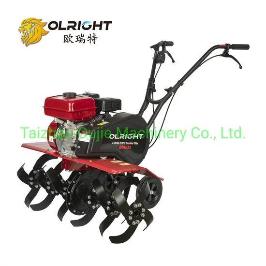 Farm Machinery 170 Gasoline Mini Power Cultivator Tiller with Rotary Tillage and Weeding Equipment