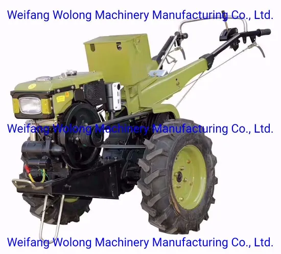 E-Start Walking Tractor with 12HP Diesel Engine for Export