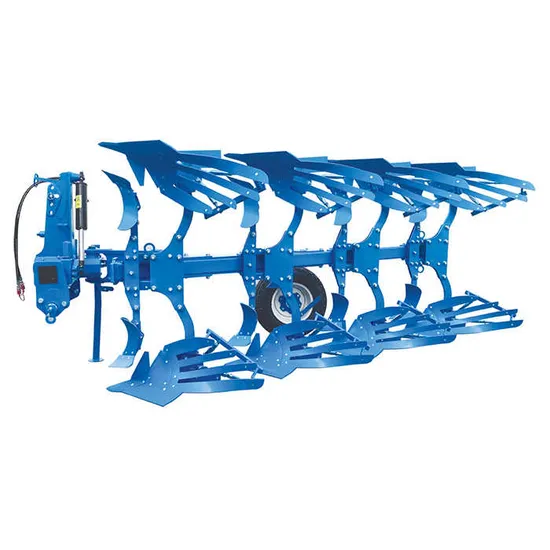 Premium Semi-Suspended 4 Furrow Hydraulic Plough for Soil Preparation