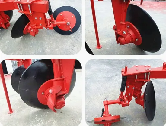 Cultivator Ridging Disc Plow for 18 -30 HP Hand Walking Farm Mini Skid Loader Tractor