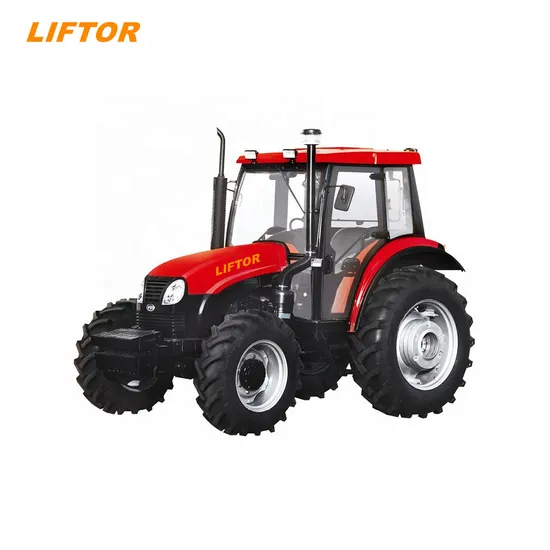 Tow Trailer Harrow Tractor 110 Horse Power Td Chassis Use Yto Brand Engine and A/C Cabin Tractor Can Do Loading Jobs